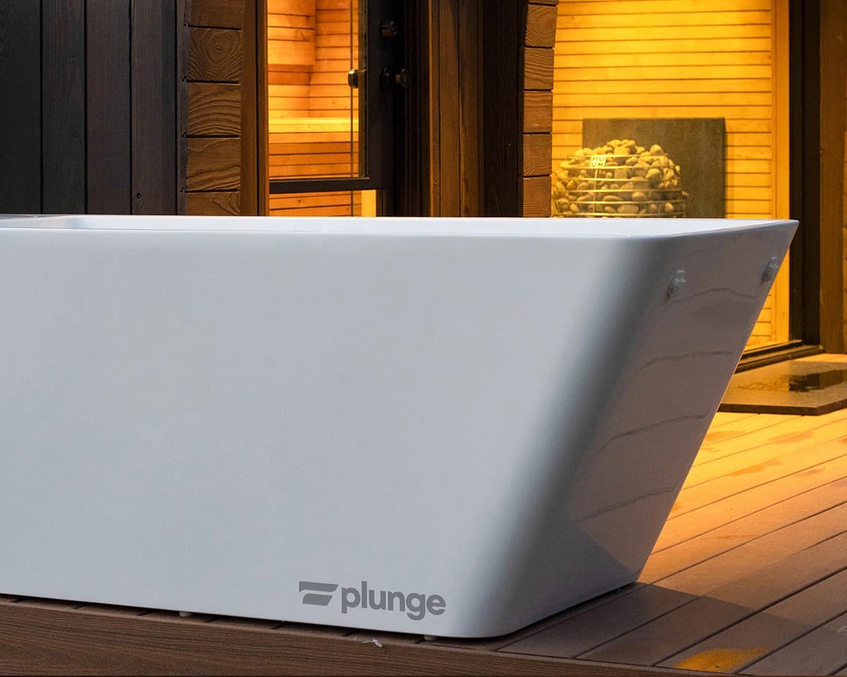 Halsa Saunas cold plunge cooling technology